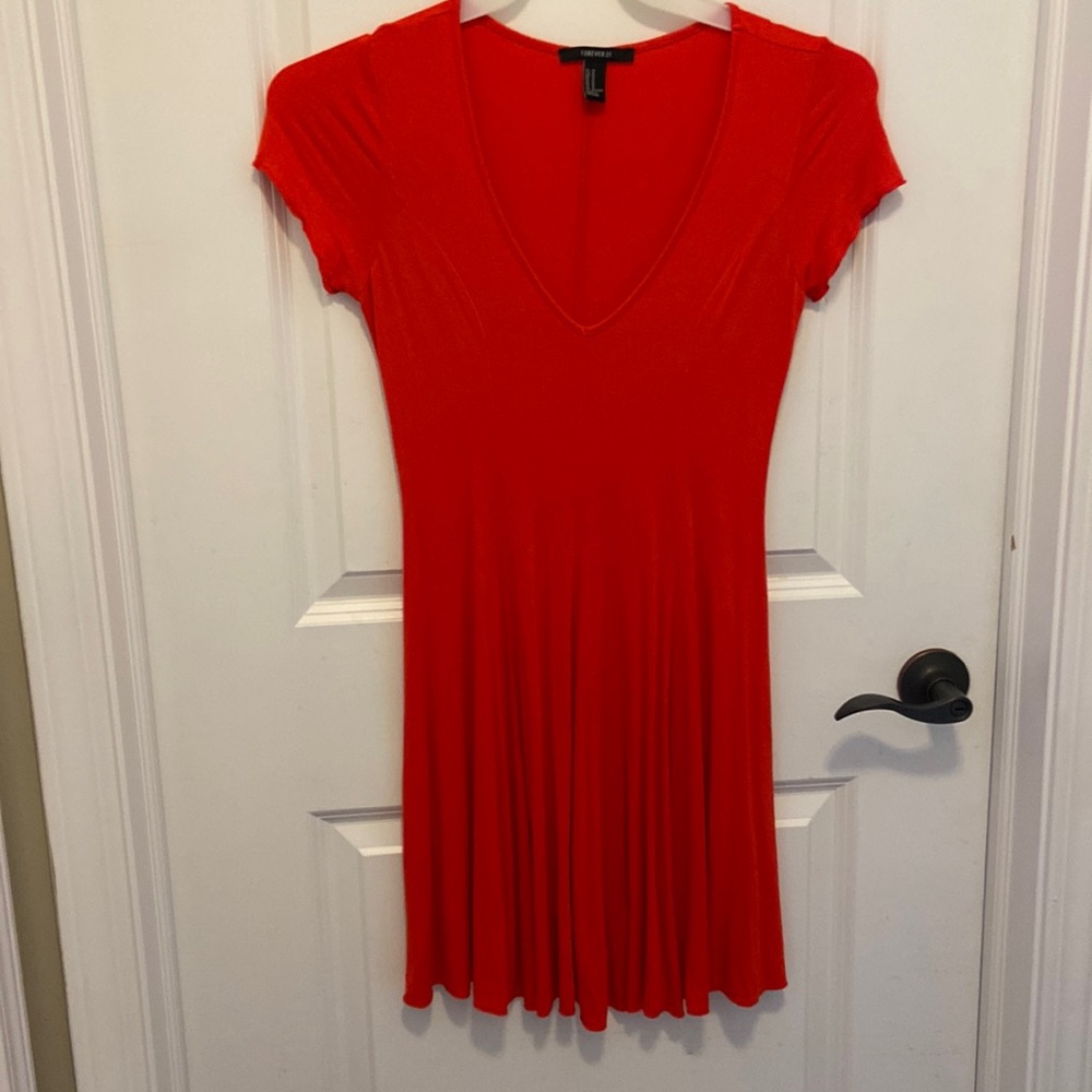 Forever 21 V Neck Dress